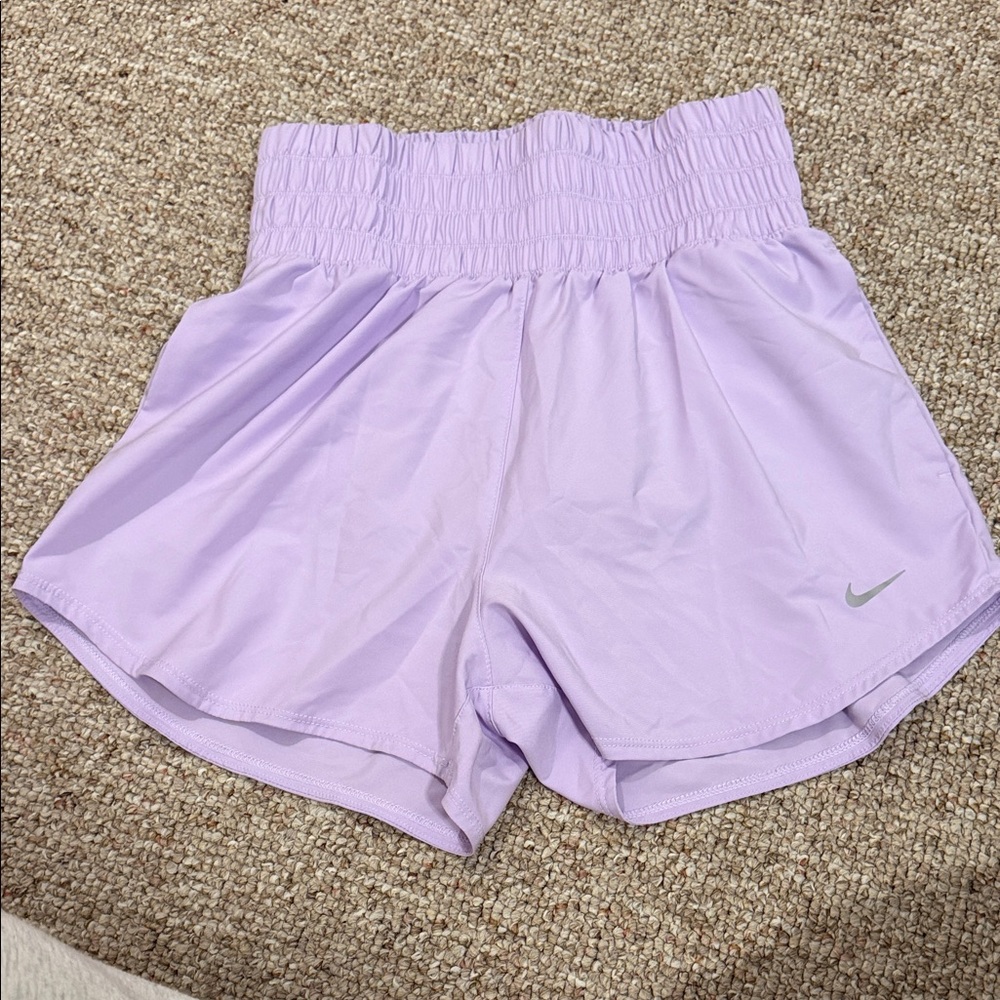 Nike Women's Light Purple Athletic Shorts